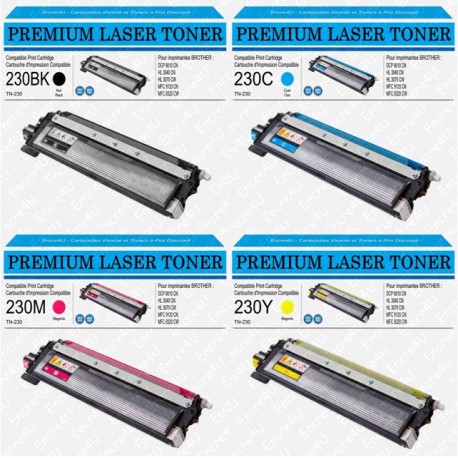 LOT 4 TONERS GENERIQUES TN-230