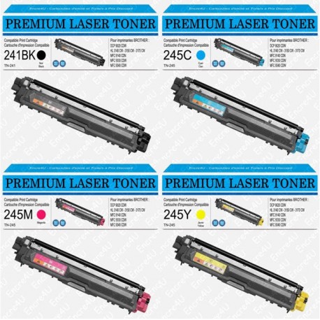 TONER LASER TN-241 TN-245 TN241 TN245 COMPATIBLE BROTHER