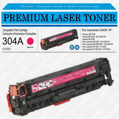 TONER GENERIQUE CC-533A 304A M