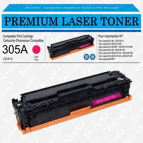 TONER GENERIQUE CE-413A 305A M