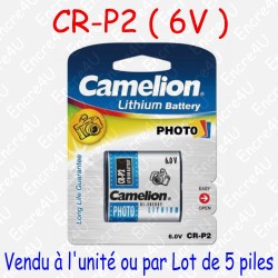 1 pile Lithium CR-P2 223 DL223A CRP2 6V