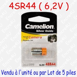 1 pile Oxyde d'Argent 4SR44 2CR11108 544L PX28L 28L 2CR1/3N 2CR13N