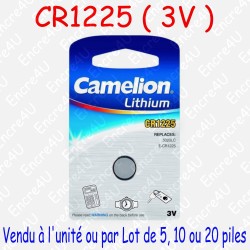 1 Pile Lithium CR1225 DL1225 3V