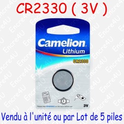 1 Pile Lithium CR2330 DL2330 3V