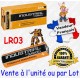 1 pile DURACELL AAA LR03 Industrial Alcaline LR3 R3 MN2400 AM4 E92 UM4 1,5V