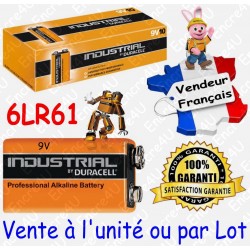 1 pile DURACELL D LR20 Industrial Alcaline R20 MN1300 AM1 E95 1,5V