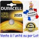 1 pile DURACELL CR2025 DL2025 Lithium 3V