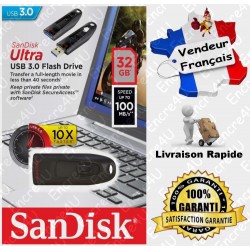 CLE USB 3.0 SANDISK - Ultra 32 Go