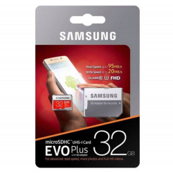 CARTE MICRO SDHC SAMSUNG EVO PLUS 32 Go