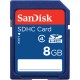 CARTE SDHC SANDISK 8 Go