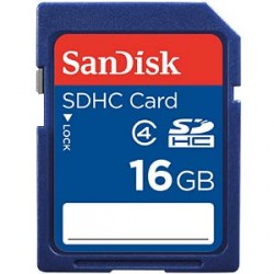 CARTE SDHC SANDISK 16 Go