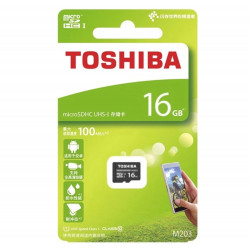 CARTE MICRO SDHC TOSHIBA 16 Go