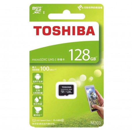 CARTE MICRO SDHC TOSHIBA 128 Go