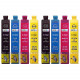 8 CARTOUCHES GENERIQUES T502 XL