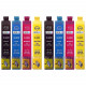 8 CARTOUCHES GENERIQUES T603 XL