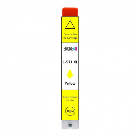 CARTOUCHE GENERIQUE CLI-571Y XL