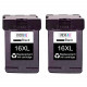 2 CARTOUCHES COMPATIBLES LEXMARK 16 XL