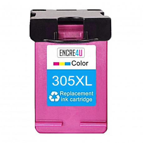 305xl Cartouche d'encre rechargée de remplacement pour Hp 305 xl Hp305  Deskjet 2710 2720 4110 4120 4130 Envy 6010 6020 6030 6420