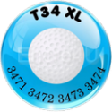 T34 XL Balle de Golf